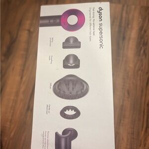 Dyson Supersonic Hair Dryer in Pink and Gray